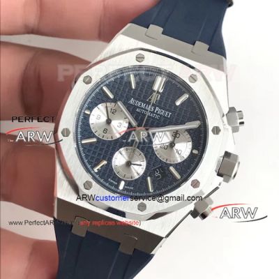 Perfect Replica Audemars Piguet Royal Oak Replica Blue Face Watch